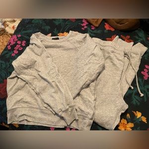 J Crew Magic Rinse sweatshirt and jogger set!